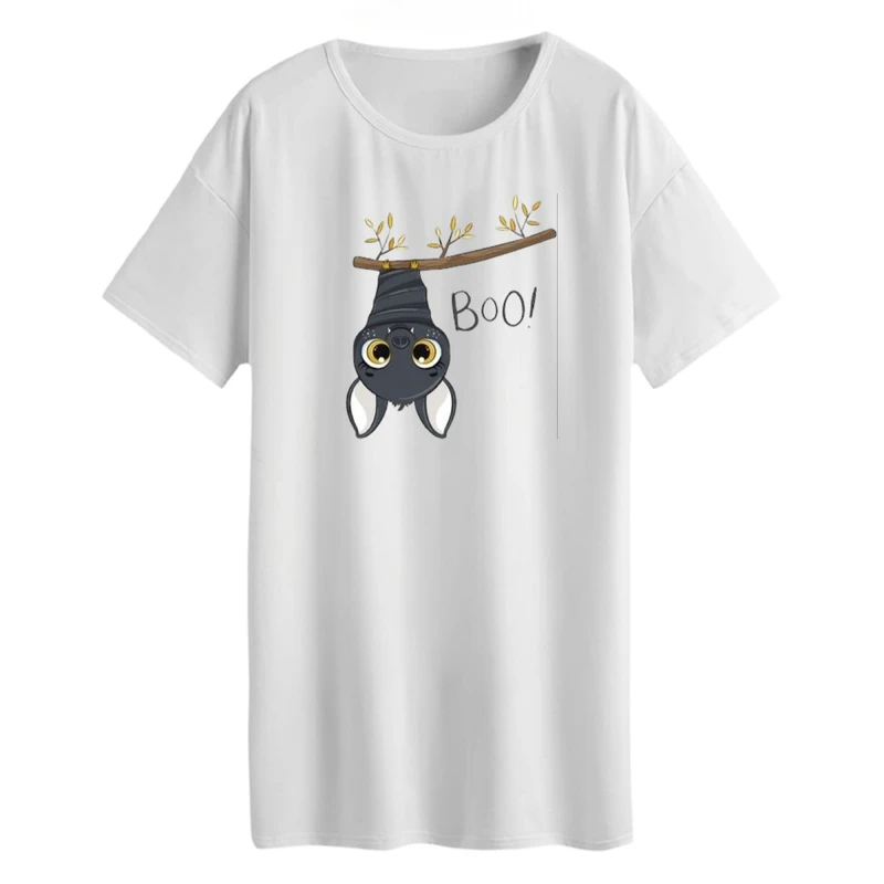 تی شرت لانگ آستین کوتاه زنانه مدل بتمن