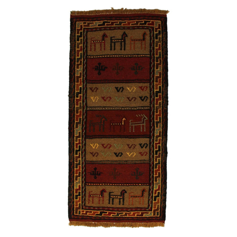 گلیم دستبافت سرزمین فرش کد TKG146
