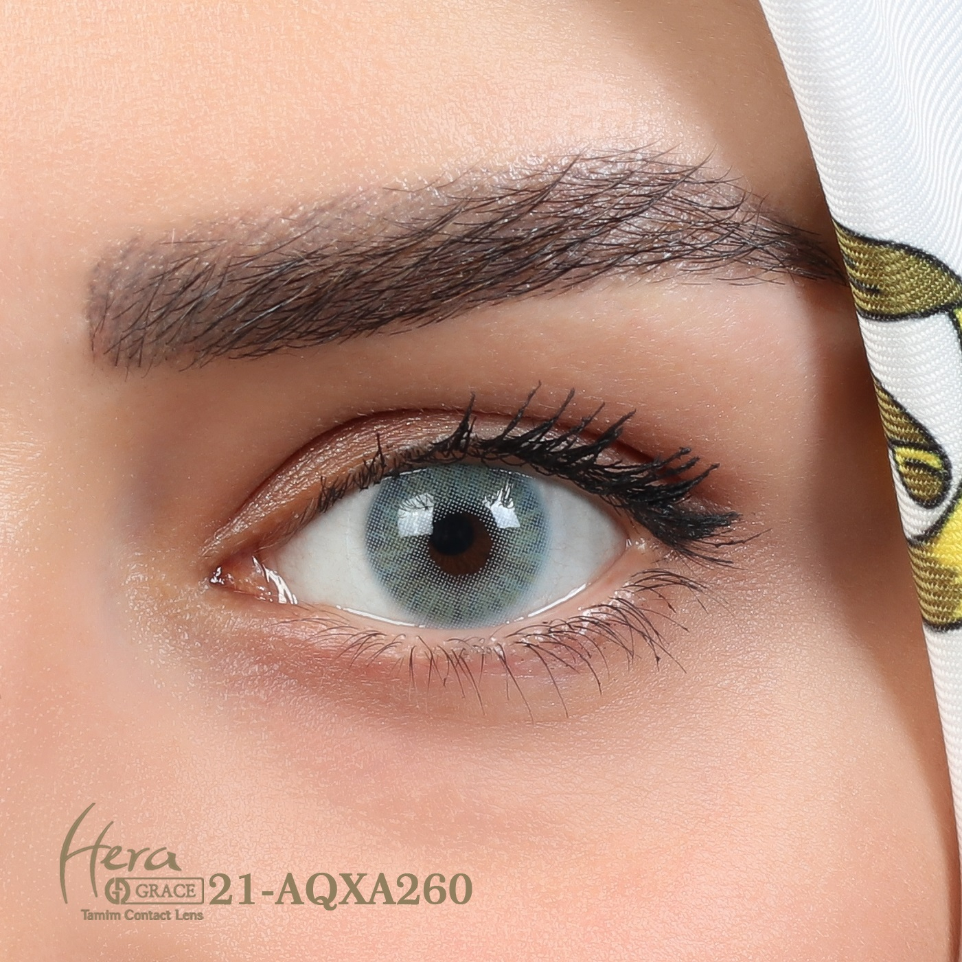 لنز چشم گریس هرا شماره 21 رنگ سبزآبی