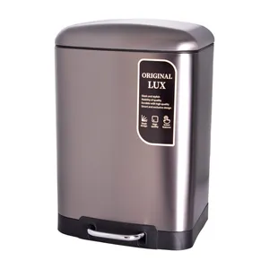 سطل زباله پدالی اورجینال کد 3012 گنجایش 12 لیتر 