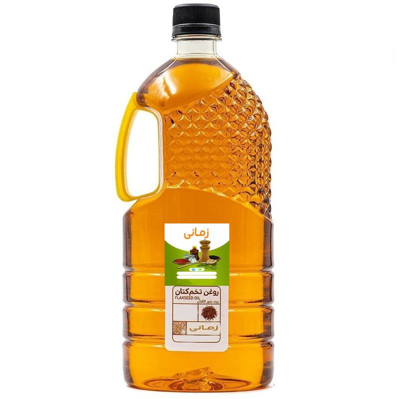 روغن تخم کتان زمانی - 1100 میلی لیتر