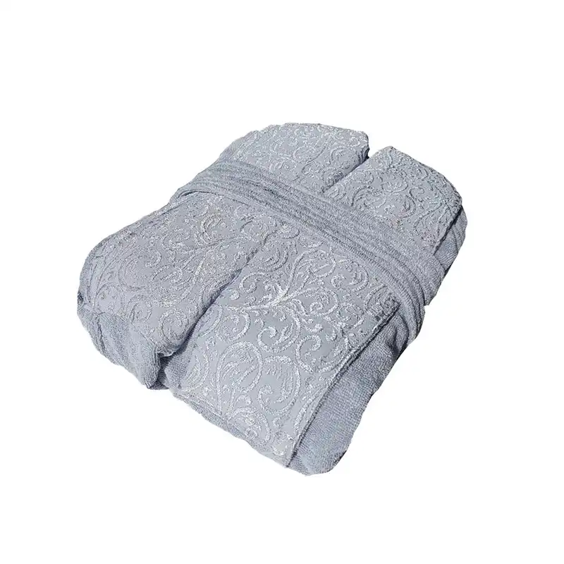 حوله پالتویی ارغوان طرح راشل سایز 125