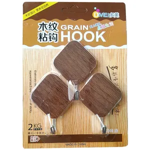 قلاب آویز حوله Grain Hook طرح چوب بسته 3 عددی