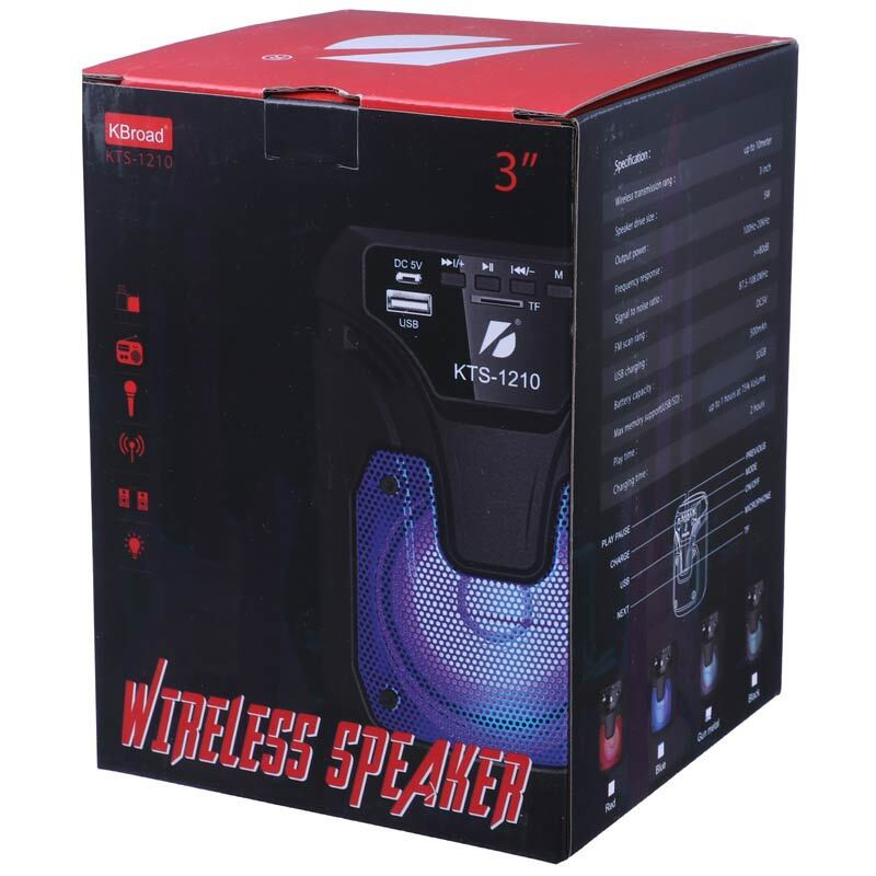 اسپیکر بلوتوثی کی برود مدل KTS-1210