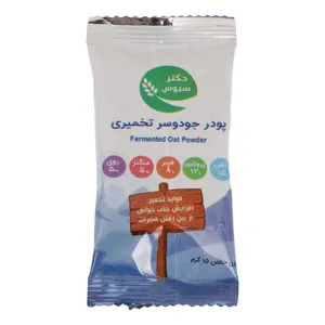 پودر جو دوسر تخمیری دکتر سبوس - 15 گرم