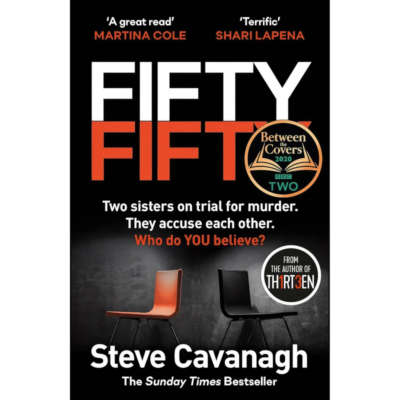 کتاب Fifty-Fifty اثر Steve Cavanagh انتشارات HACHETTE
