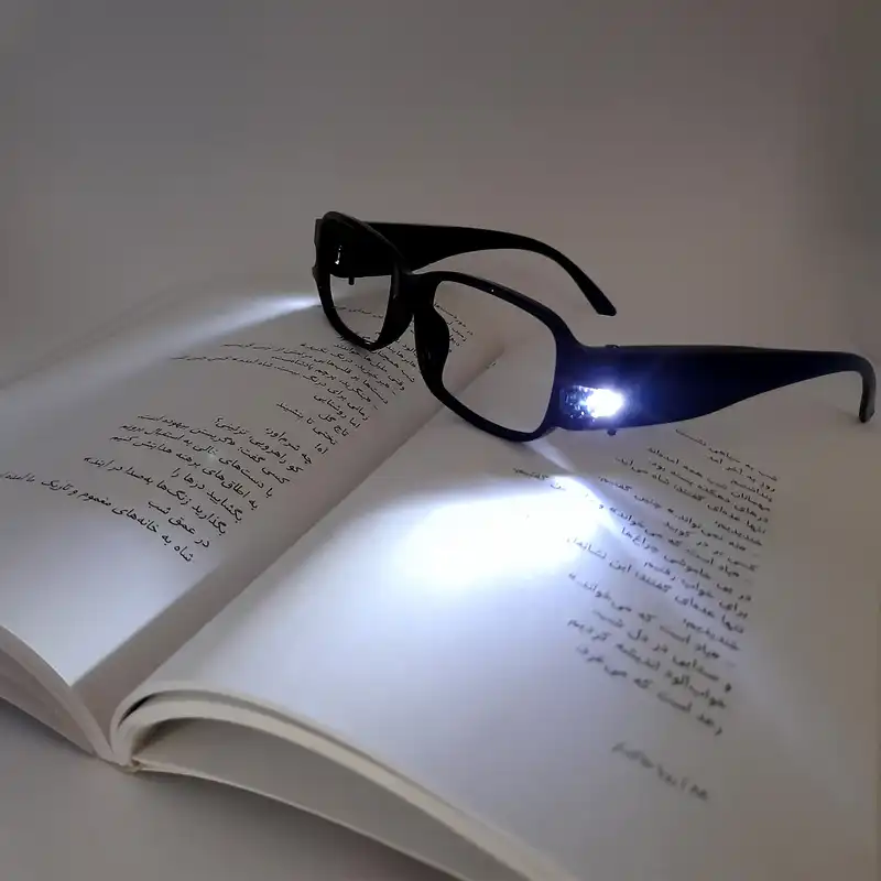 فریم عینک طبی  مدل چراغ دار کد 777