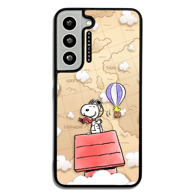 کاور آکام مدل AMC-WSGS22-SNOOPY-24 مناسب برای گوشی موبایل سامسونگ Galaxy S22