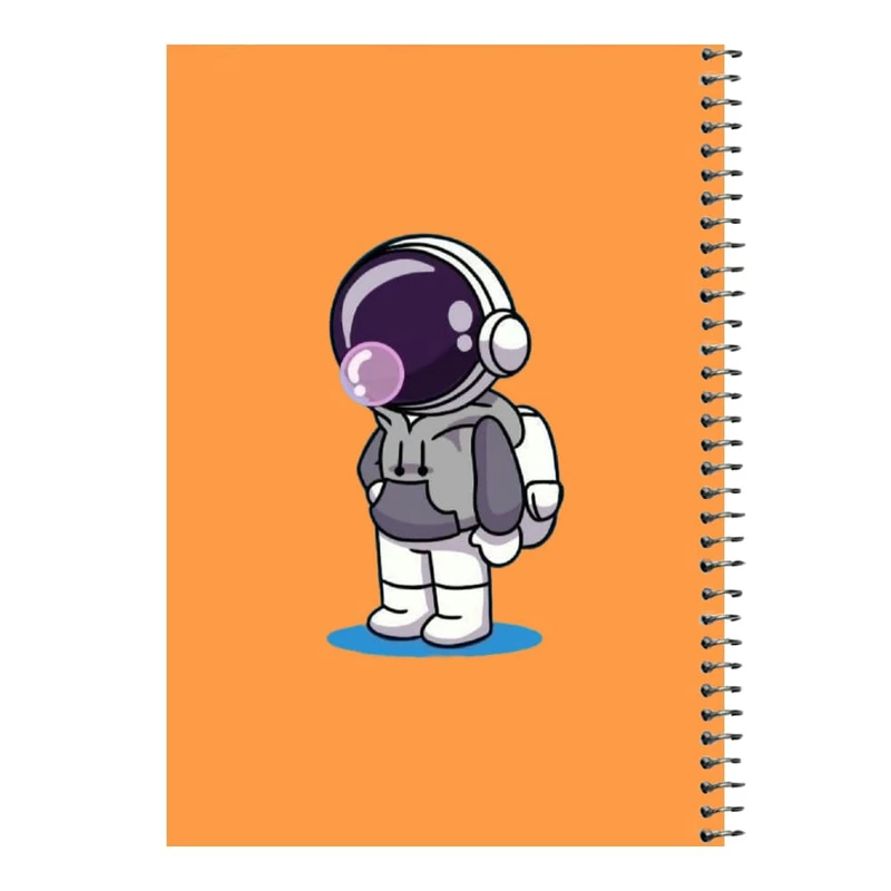 دفتر مشق 80 برگ اس جی مدل فضانورد   
