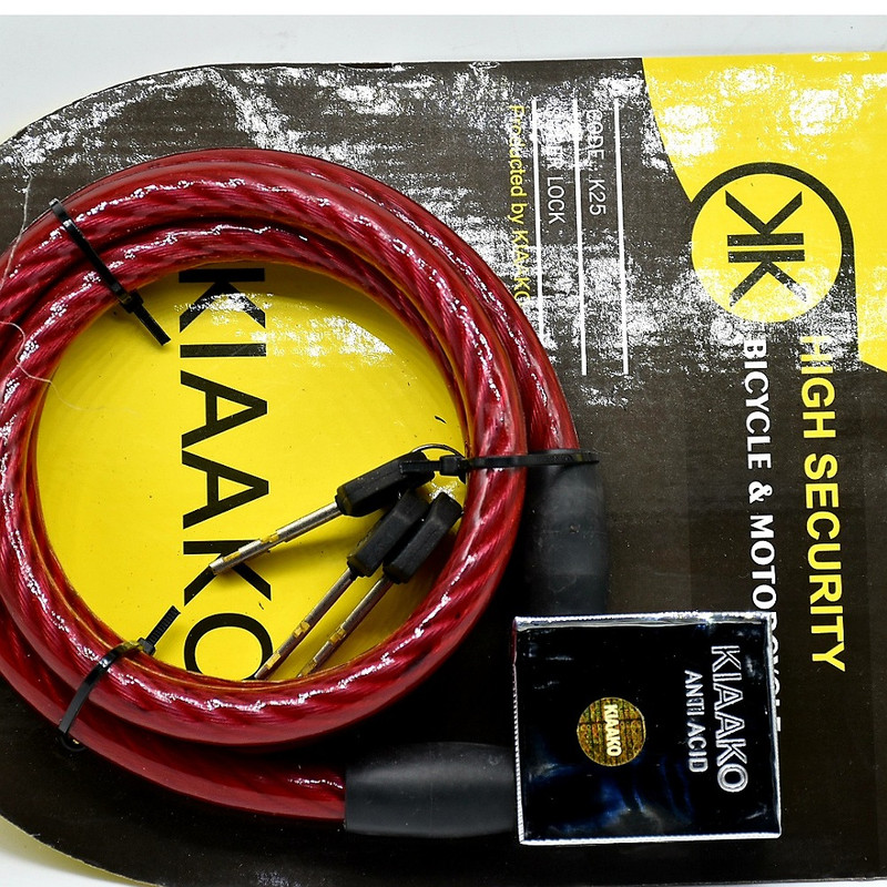 قفل موتورسیکلت کیاآکو مدل K25