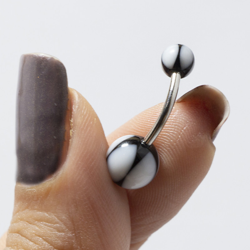 پیرسینگ ناف زنانه پایتخت مدل PS975_A پیرسینگ ناف زنانه پایتخت مدل PS975_A