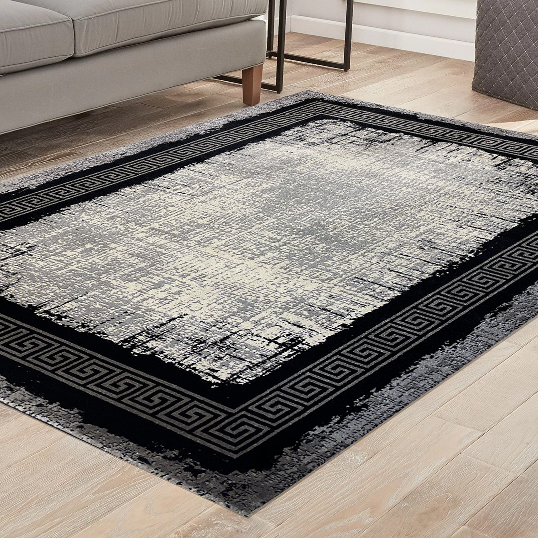 فرش ماشینی ساوین کد 4126 زمینه مشکی فرش ماشینی ساوین کد 4126 زمینه مشکی