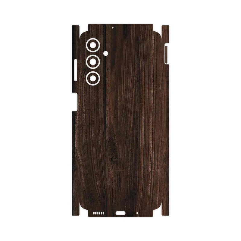 برچسب پوششی ماهوت مدل Dark_Walnut_Wood-FullSkin مناسب برای گوشی موبایل سامسونگ Galaxy F54