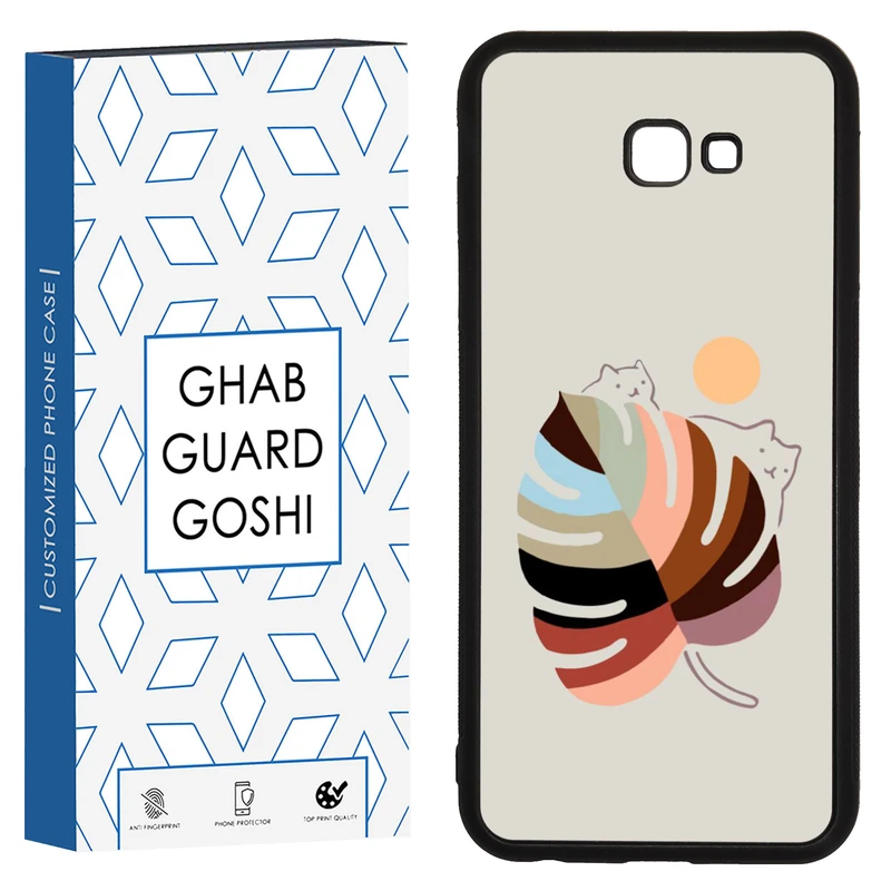 کاور قاب گارد گوشی طرح گربه کد TPU-014 مناسب برای گوشی موبایل سامسونگ Galaxy J4 plus / J4 core