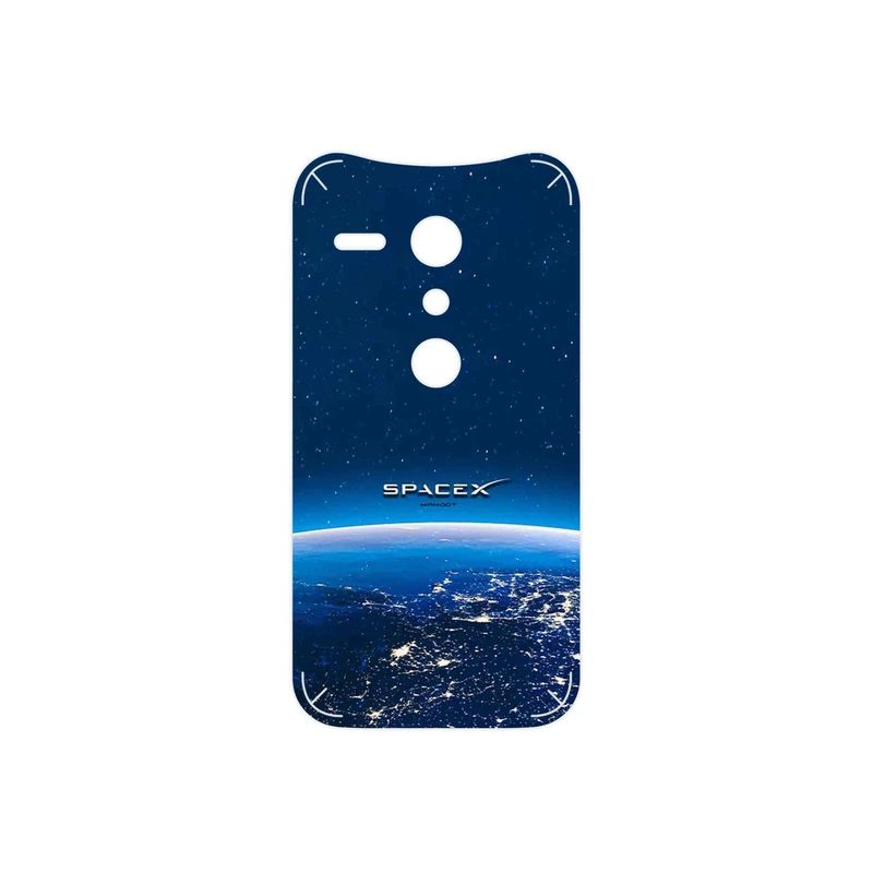 برچسب پوششی ماهوت مدل Space X مناسب برای گوشی موبایل موتورولا Moto G