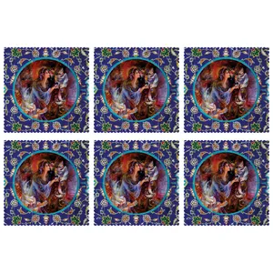 زیربشقابی مدل U1-42419 بسته 6 عددی