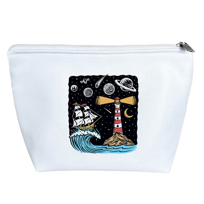 کیف لوازم آرایش دخترانه خندالو مدل فضایی کد H1504