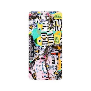 MAHOOT Collage of Teared Paper Cover Sticker for Xiaomi Redmi Note 9