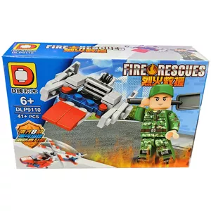 ساختنی مدل Fire Rescues کد 91106