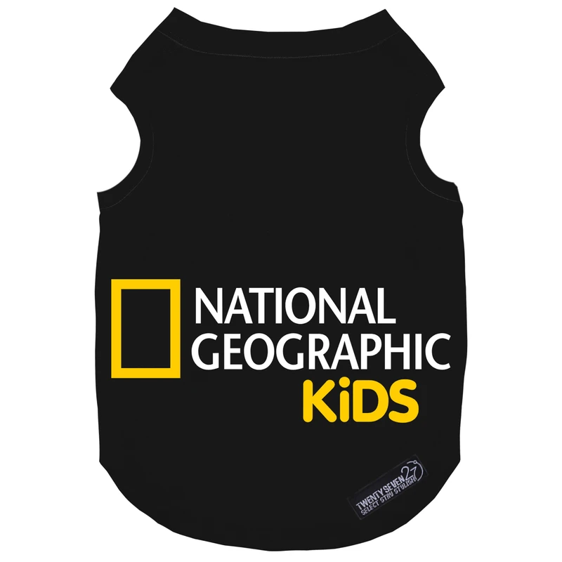 لباس سگ و گربه 27 طرح Kids for National Geograph کد MH1596 سایز XL