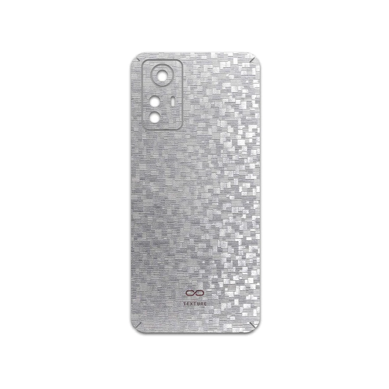 برچسب پوششی ماهوت مدل Silver-Silicon مناسب برای گوشی موبایل شیائومی Redmi Note 12S