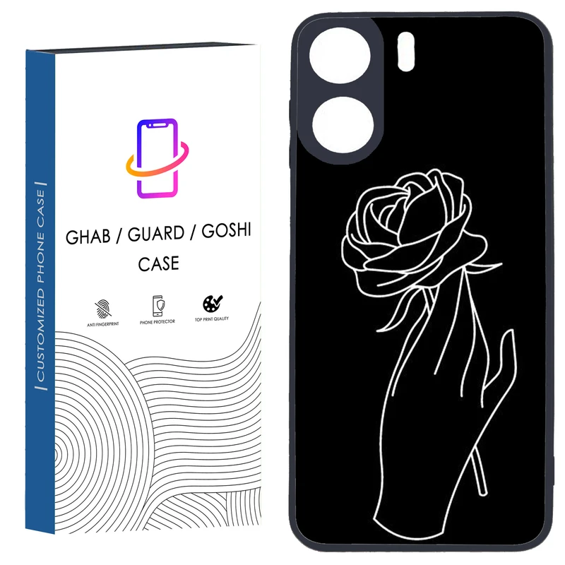 کاور قاب گارد گوشی طرح دخترانه کد 81 - TPU مناسب برای گوشی موبایل شیائومی Redmi 13C / Poco C65