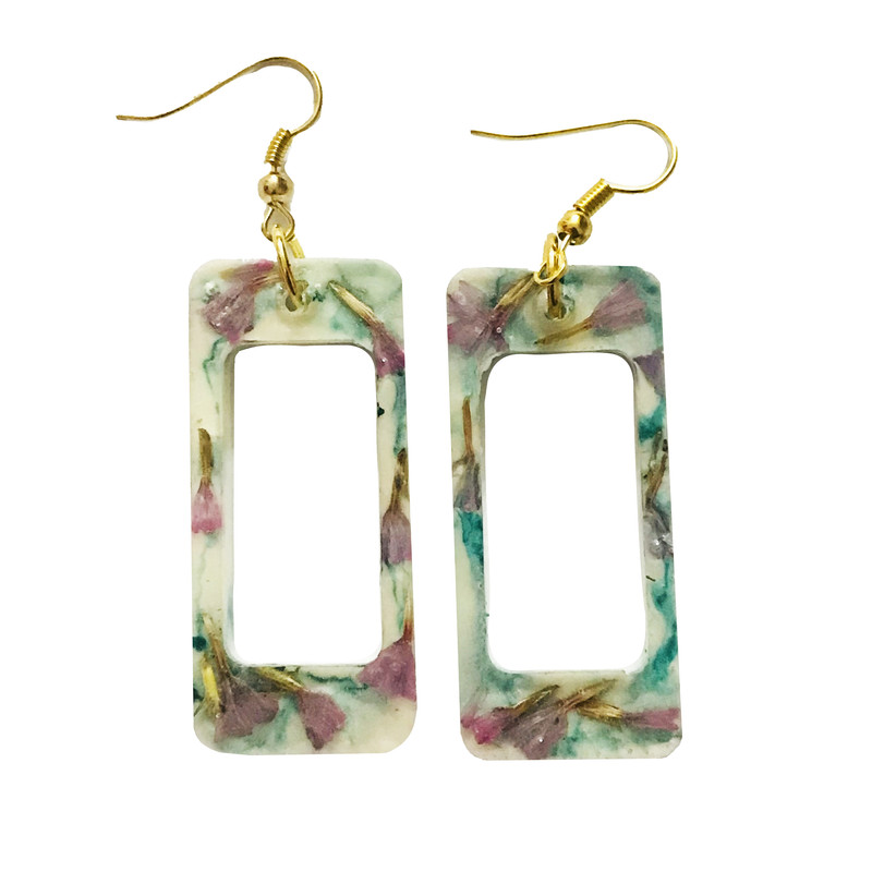 گوشواره دخترانه مدل گل 003