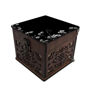 جعبه موزیکال مدل گل کد S219