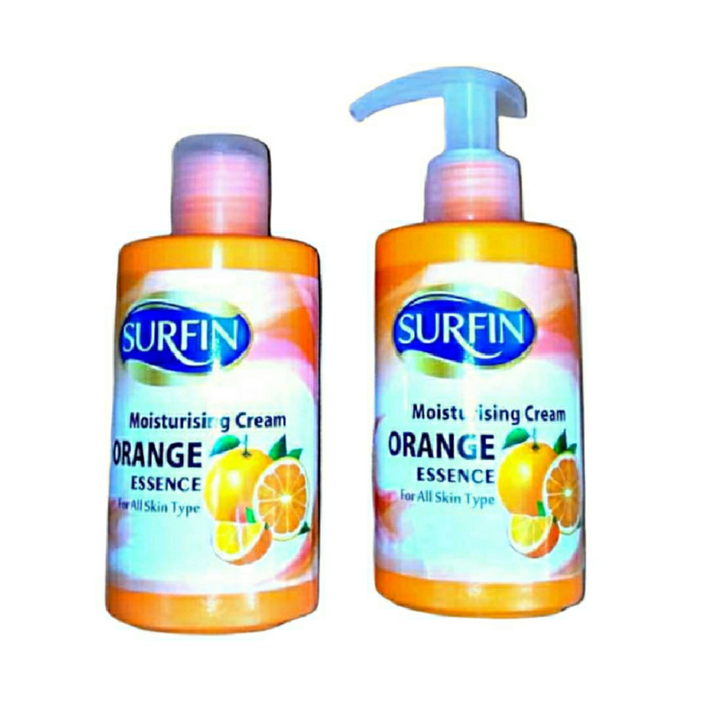 کرم مرطوب کننده سورفین مدل Orange حجم 200 میلی لیتر بسته 2 عددی