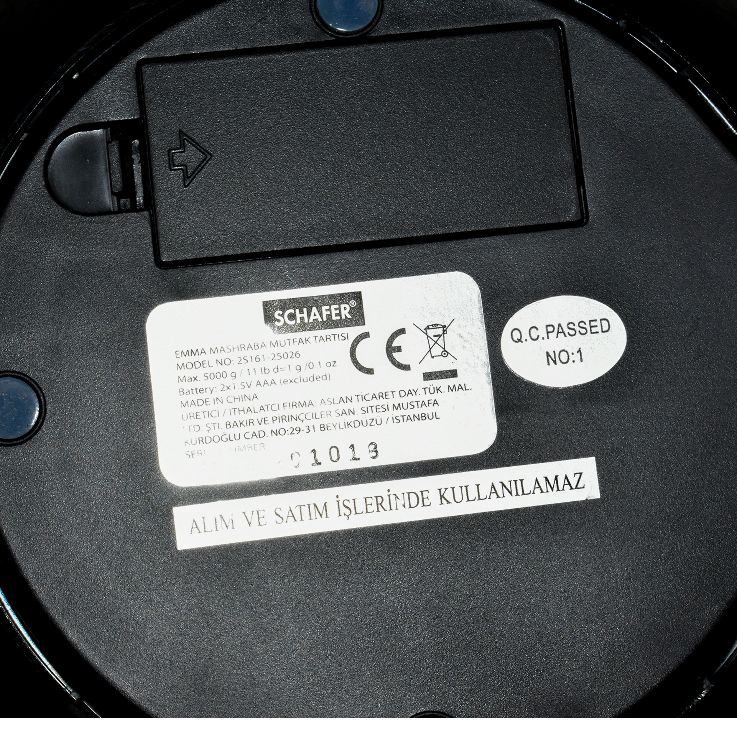 ترازوی آشپزخانه شفر مدل Emma