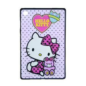 کاور مدل کیتی کارتونی مناسب برای تبلت سامسونگ Galaxy Tab A7 T505