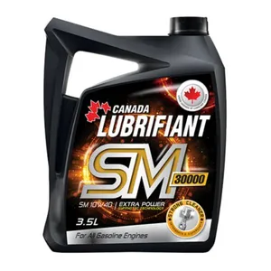 روغن موتور لوبریفنت کانادا مدل  10W40 SM 30000 حجم 3.5 لیتر