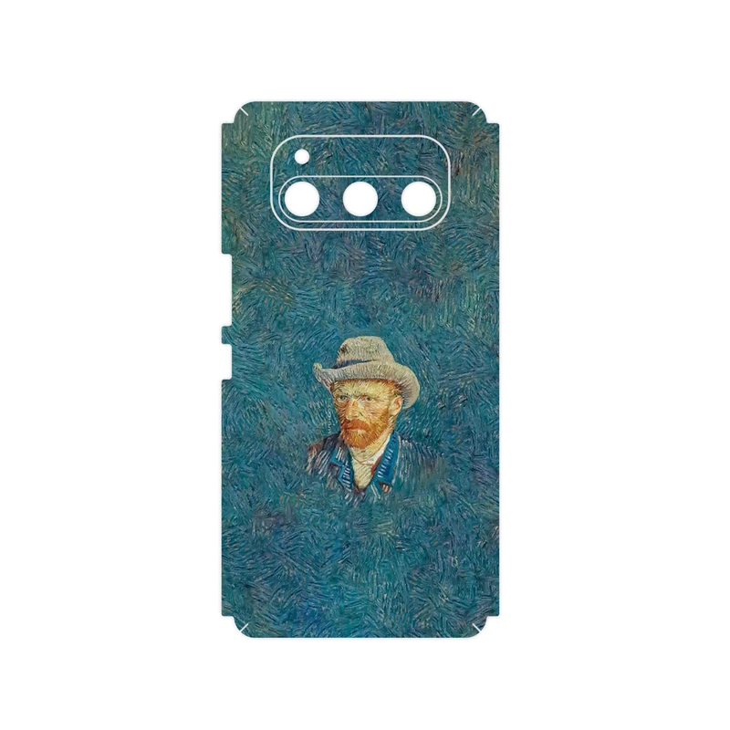 برچسب پوششی ماهوت مدل Self portrait with a gray felt hat مناسب برای گوشی موبایل داریا Bond 5G