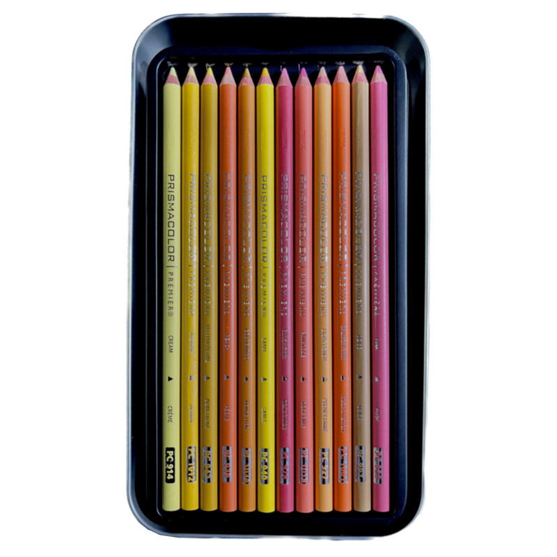 مداد رنگی 24 رنگ پریسماکالر مدل طیف پوست
