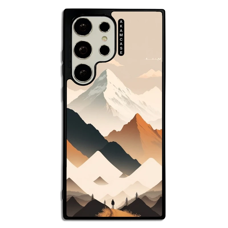 کاور آکام مدل AMC-WSGS23U-MOUNTAINS-18 مناسب برای گوشی موبایل سامسونگ Galaxy S23 Ultra