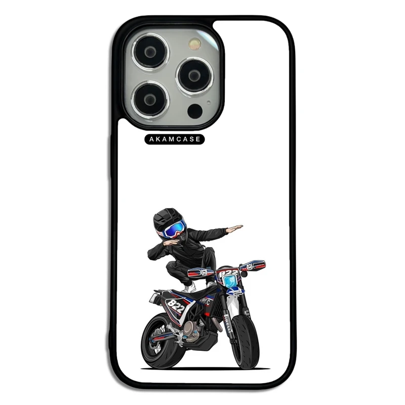 کاور آکام مدل AMC-WA14PRO-MOTORCYCLE-13 مناسب برای گوشی موبایل اپل iPhone 14 Pro