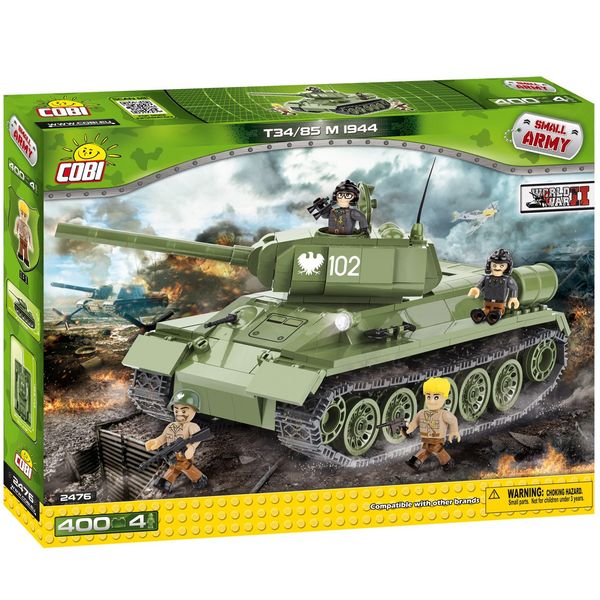 لگو کوبی مدل smallarmy T34/85 لگو کوبی مدل smallarmy T34/85