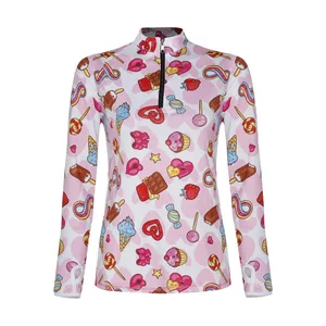 بلوز زنانه طرح آبنبات چوبی مدل استایل کد Mhr-13