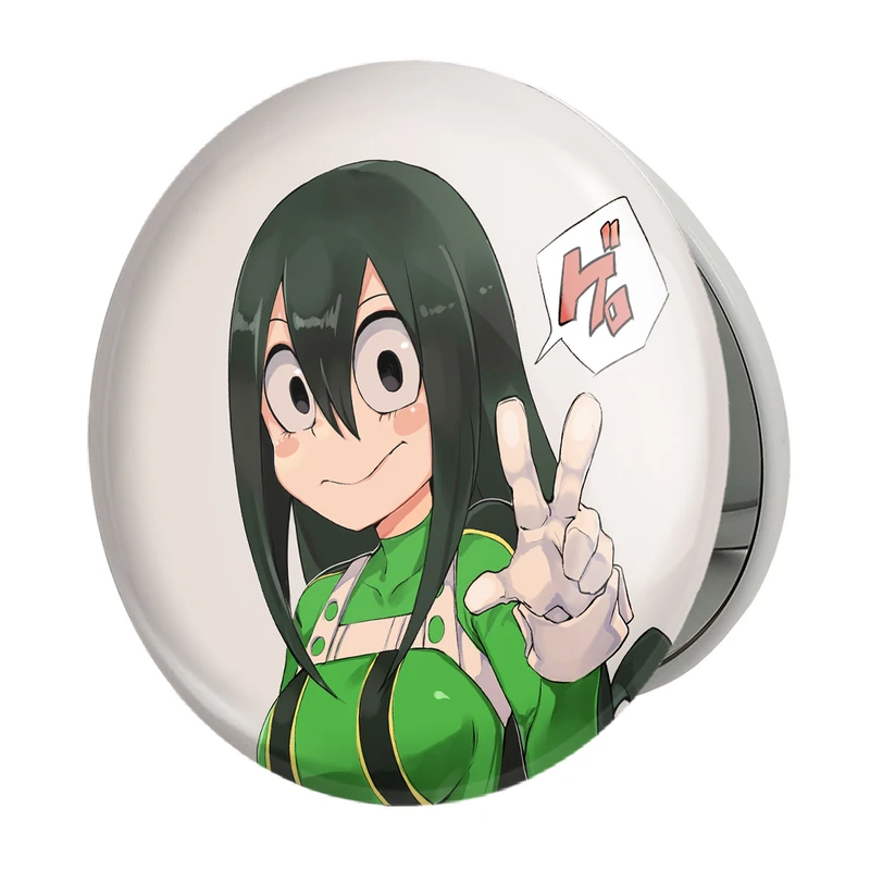 آینه جیبی خندالو طرح سویا آسومی انیمه آکادمی قهرمان من مدل تاشو کد 16151 