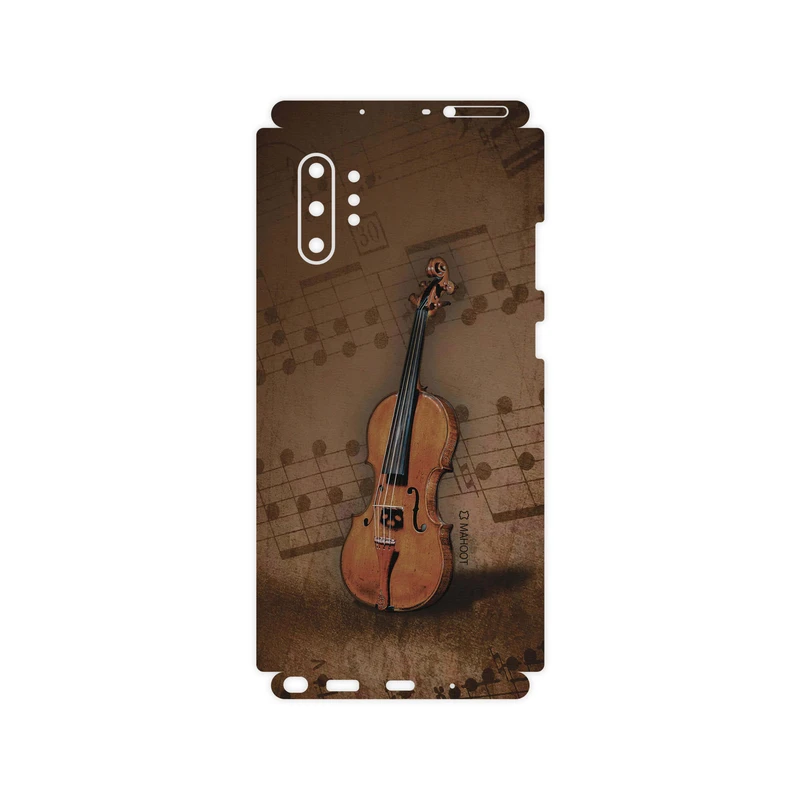 برچسب پوششی ماهوت مدل Violin-Instrument-FullSkin مناسب برای گوشی موبایل سامسونگ Galaxy Note10Plus