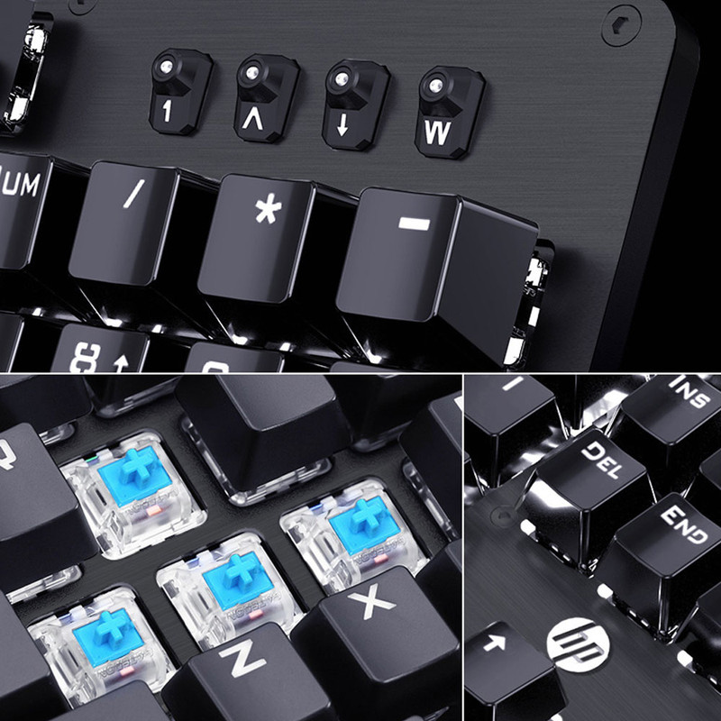 کیبورد مخصوص بازی مدل GK100-F RGB
