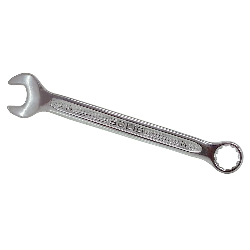آچار یکسر تخت و یکسر رینگی سولید مدل HT - 0014 سایز 14 میلی متر