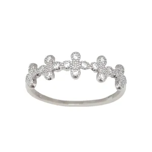 انگشتر نقره زنانه  کد 10017