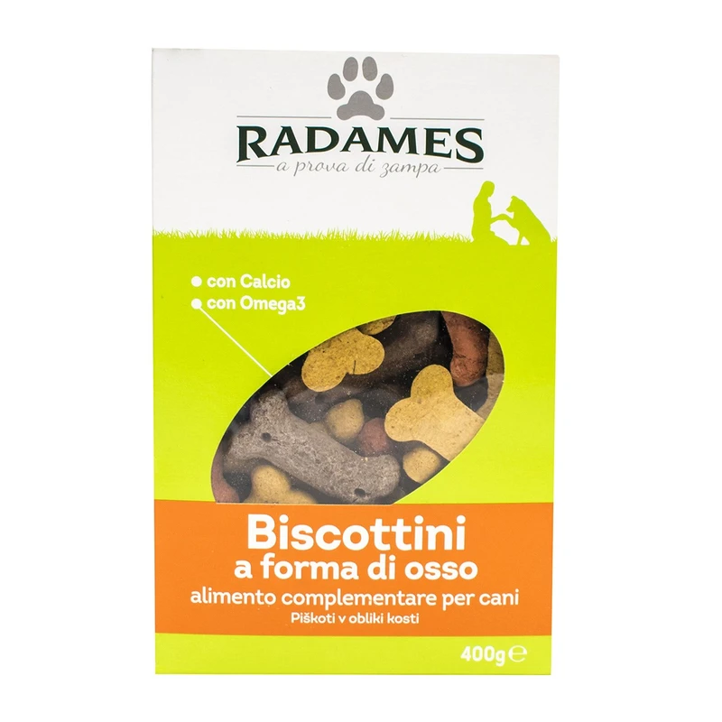غذای سگ رادامس مدل BISCOTTINI OSSO