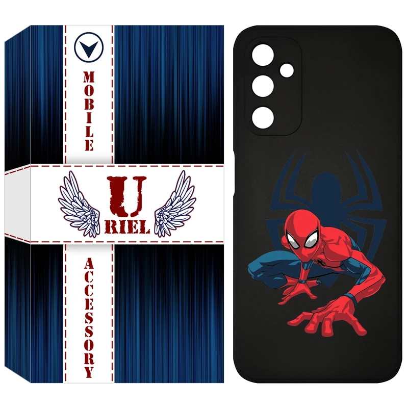 کاور یوریل مدل KSH کد 75 طرح اسپایدرمن مناسب برای گوشی موبایل سامسونگ Galaxy A14 4G / A14 5G