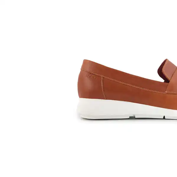 کفش کالج زنانه چرم آگوست مدل HN120036