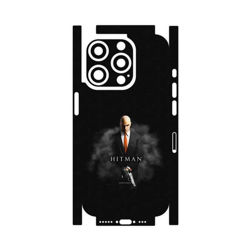 برچسب پوششی ماهوت مدل HITMAN-FullSkin مناسب برای گوشی موبایل اپل iPhone 15 Pro