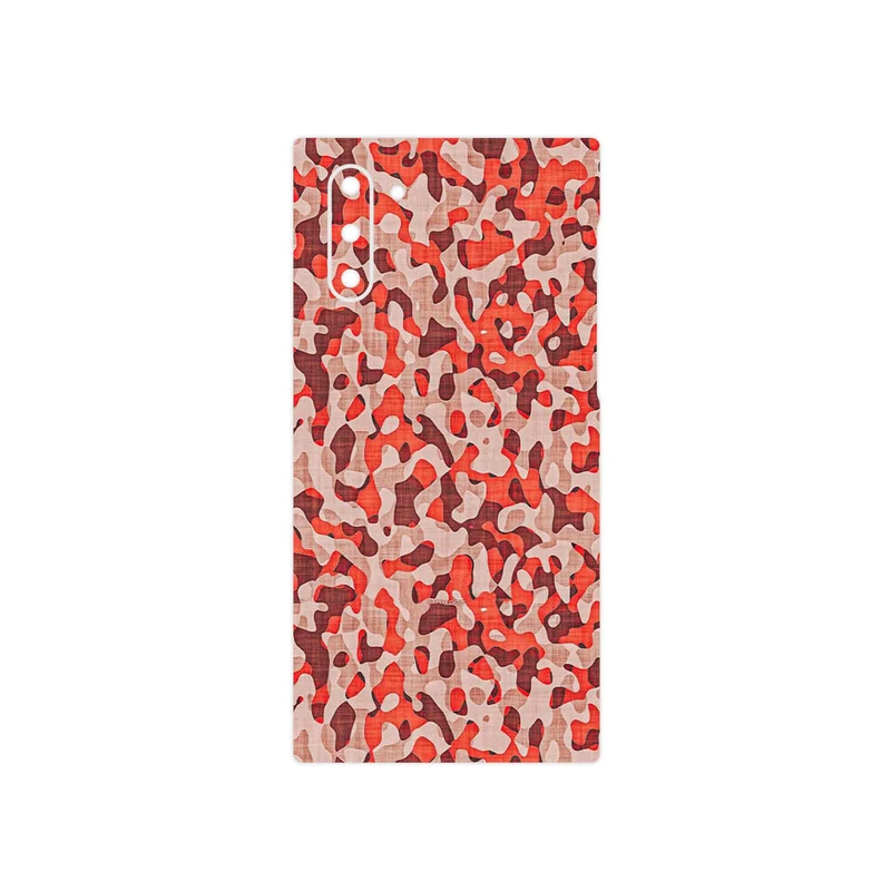 برچسب پوششی ماهوت مدل Red Infantry Army مناسب برای گوشی موبایل سامسونگ Galaxy Note 10