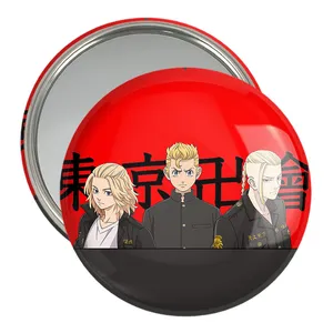 آینه جیبی خندالو مدل مایکی انیمه توکیو ریونجرز Tokyo Revengers  کد 10588