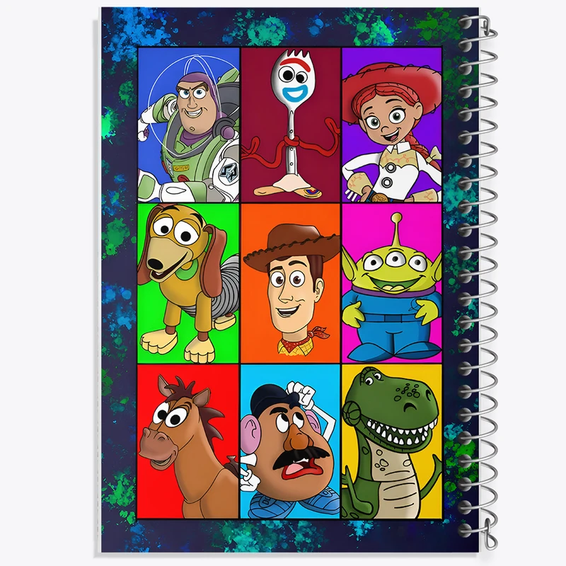 دفتر مشق 50 برگ خندالو طرح داستان اسباب بازی ها کد N3768